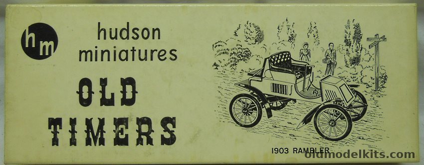 Hudson Miniatures 1/16 1903 Rambler Old Timers plastic model kit
